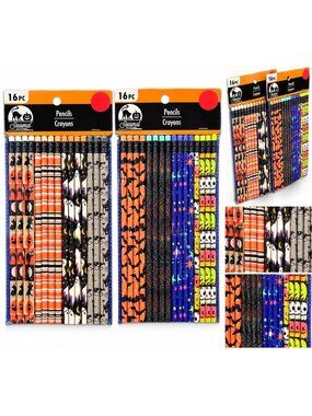 NEW Halloween Seasonal Collection Pencils – 32 Count – Sealed Packs
